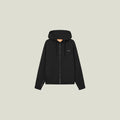 Cuera Offcourt Hood Cardigan (Black)