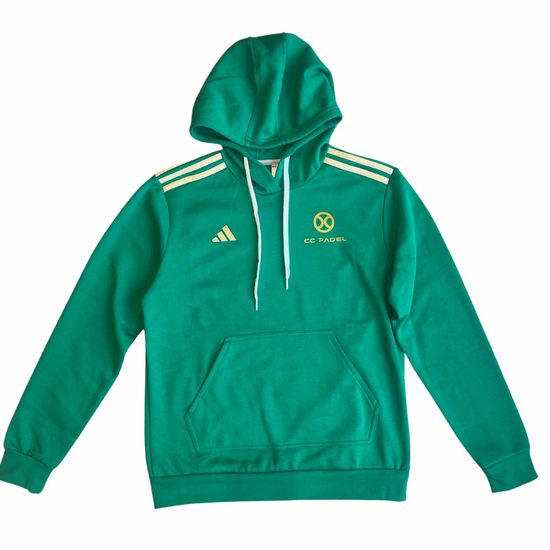 Woman CC PADEL Hoodie Adidas Collection - Green/Gold
