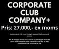 Corporate Club Company+ (medlemskab for 2 personer)