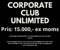 Corporate Club Unlimited (medlemskab for 1 person)