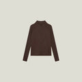 Cuera Active Zip Cardigan (Dark Brown)